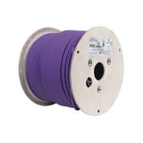 Bobina de Cable U/UTP de 4 pares, Z-MAX, Cat6A, Soporte de Aplicaciones 10GBase-T, LS0H, Color Violeta, 305m