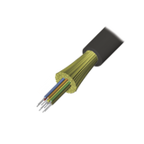 Cable de Fibra Óptica de 6 hilos, Interior/Exterior, Tight Buffer, No Conductiva (Dieléctrica), Riser, Multimodo OM3 50/125 optimizada, 1 Metro