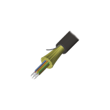 Cable de Fibra Óptica de 6 hilos, Interior/Exterior, Tight Buffer, No Conductiva (Dielectrica), Plenum, Monomodo OS2, 1 Metro