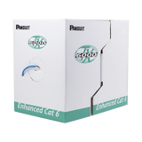 Bobina de Cable UTP 305 m. de Cobre, TX6000? PanNet, Reelex, Azul, Categoría 6 Mejorado (23 AWG), PVC (CM), de 4 pares