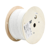 Bobina de Cable UTP de 4 Pares, Vari-MaTriX, Cat6A, 23 AWG, LSZH (Libre de Gases Tóxicos), Color Blanco, 305m