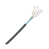 Bobina de Cable Planta Externa con Gel, de 4 pares, Cat6A, UTP, Color Negro, 305m