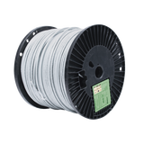 Bobina de Cable UTP de 4 Pares, Vari-MaTriX, Cat6A, 23 AWG, CMP (Plenum), Color Gris, 305m